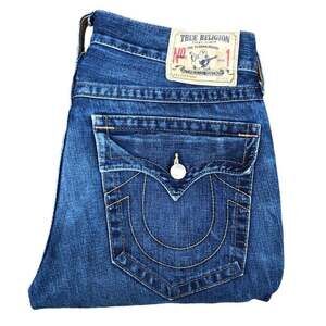 VINTAGE True Religion Jeans Size 34 BENNY Blue